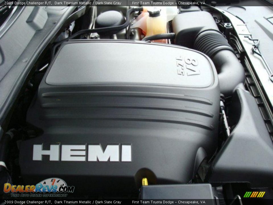 2009 Dodge Challenger R/T Dark Titanium Metallic / Dark Slate Gray Photo #27