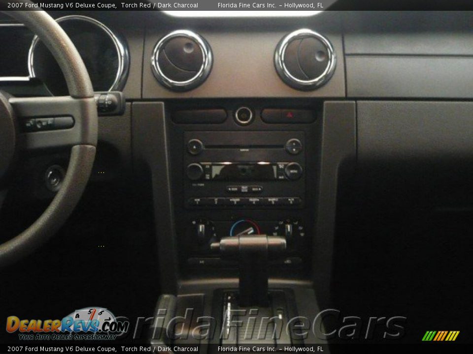 2007 Ford Mustang V6 Deluxe Coupe Torch Red / Dark Charcoal Photo #17