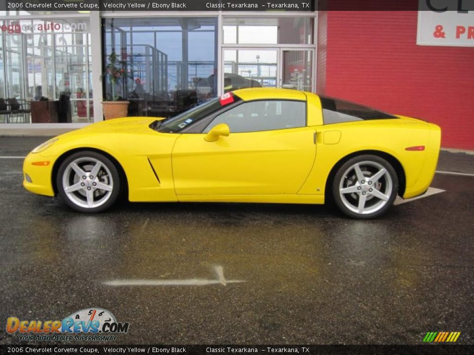 2006 Chevrolet Corvette Coupe Velocity Yellow / Ebony Black Photo #3