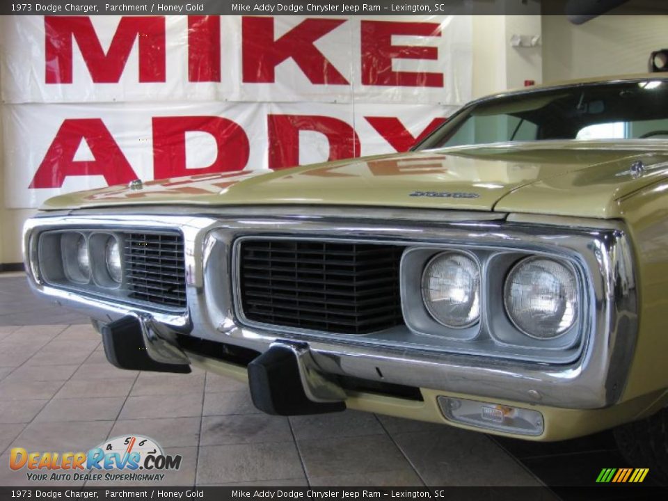 1973 Dodge Charger Parchment / Honey Gold Photo #2