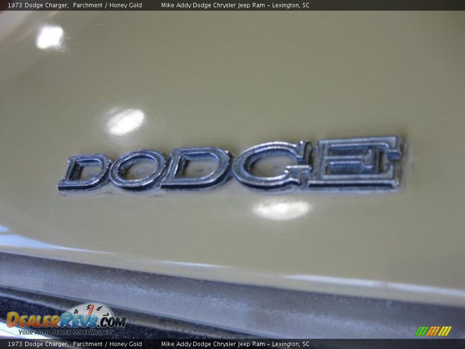 1973 Dodge Charger Parchment / Honey Gold Photo #3