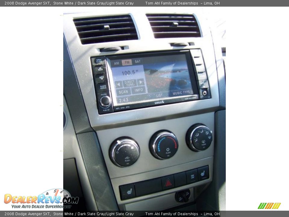2008 Dodge Avenger SXT Stone White / Dark Slate Gray/Light Slate Gray Photo #18