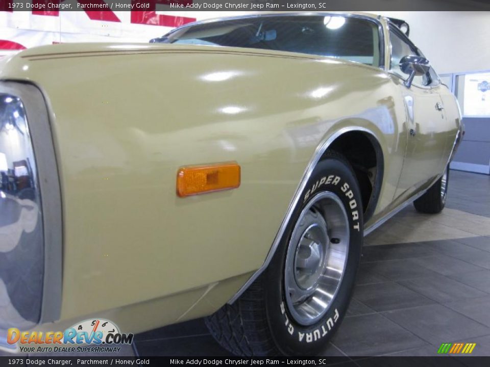 1973 Dodge Charger Parchment / Honey Gold Photo #7