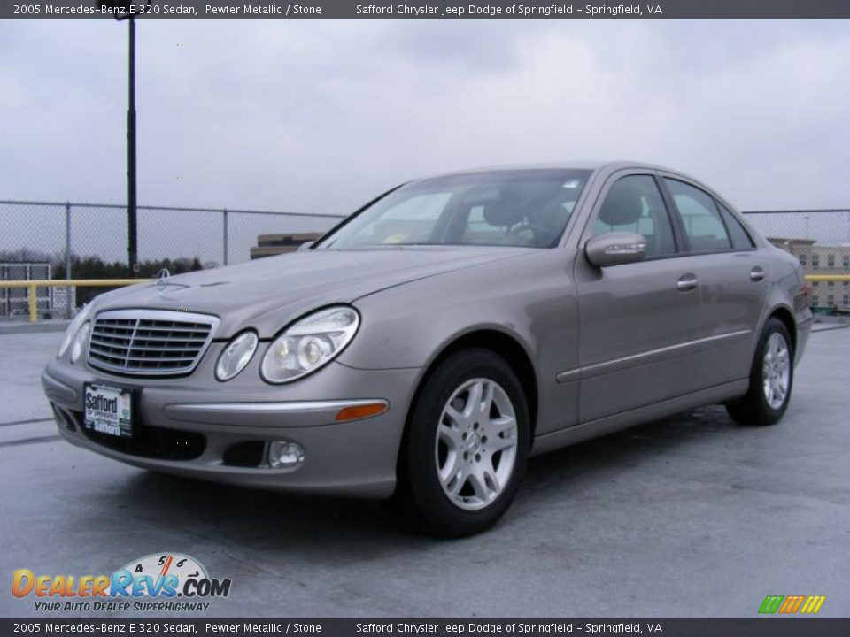 2005 Mercedes-Benz E 320 Sedan Pewter Metallic / Stone Photo #1