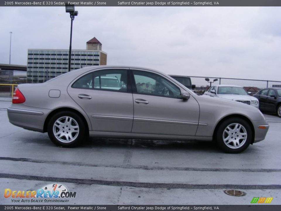 2005 Mercedes-Benz E 320 Sedan Pewter Metallic / Stone Photo #4
