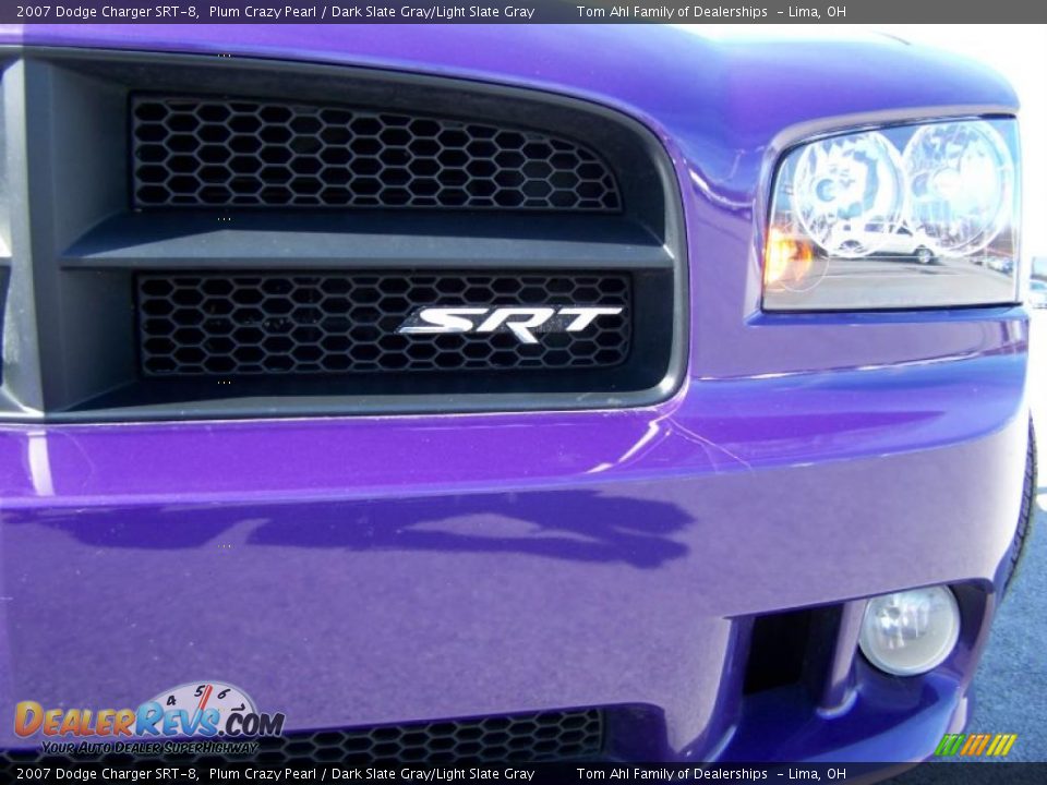2007 Dodge Charger SRT-8 Plum Crazy Pearl / Dark Slate Gray/Light Slate Gray Photo #5