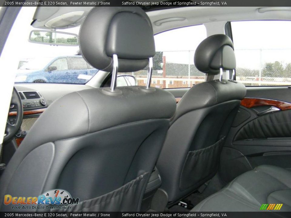 2005 Mercedes-Benz E 320 Sedan Pewter Metallic / Stone Photo #16