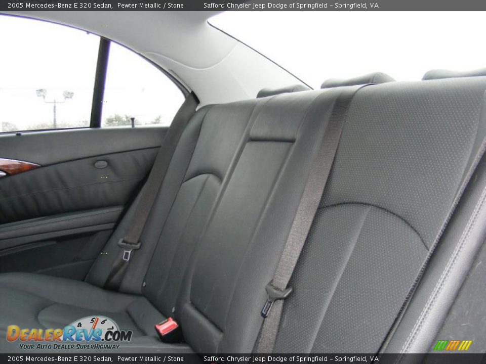 2005 Mercedes-Benz E 320 Sedan Pewter Metallic / Stone Photo #18