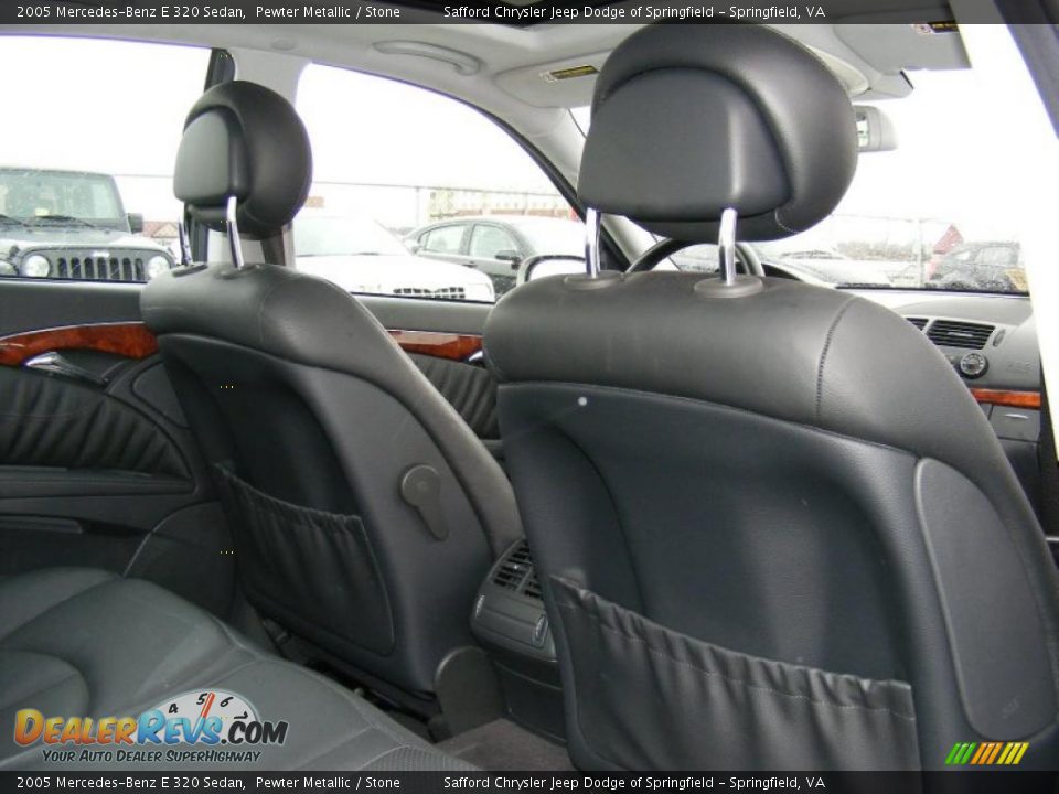 2005 Mercedes-Benz E 320 Sedan Pewter Metallic / Stone Photo #22