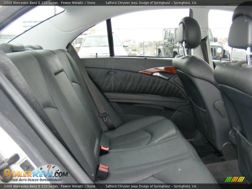 2005 Mercedes-Benz E 320 Sedan Pewter Metallic / Stone Photo #23