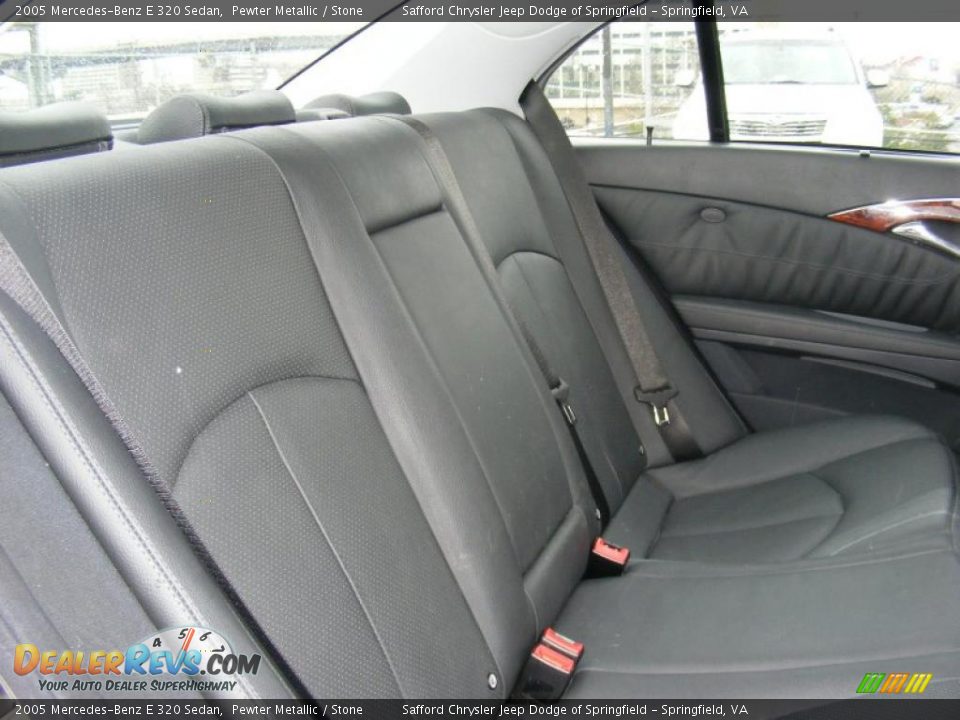 2005 Mercedes-Benz E 320 Sedan Pewter Metallic / Stone Photo #24