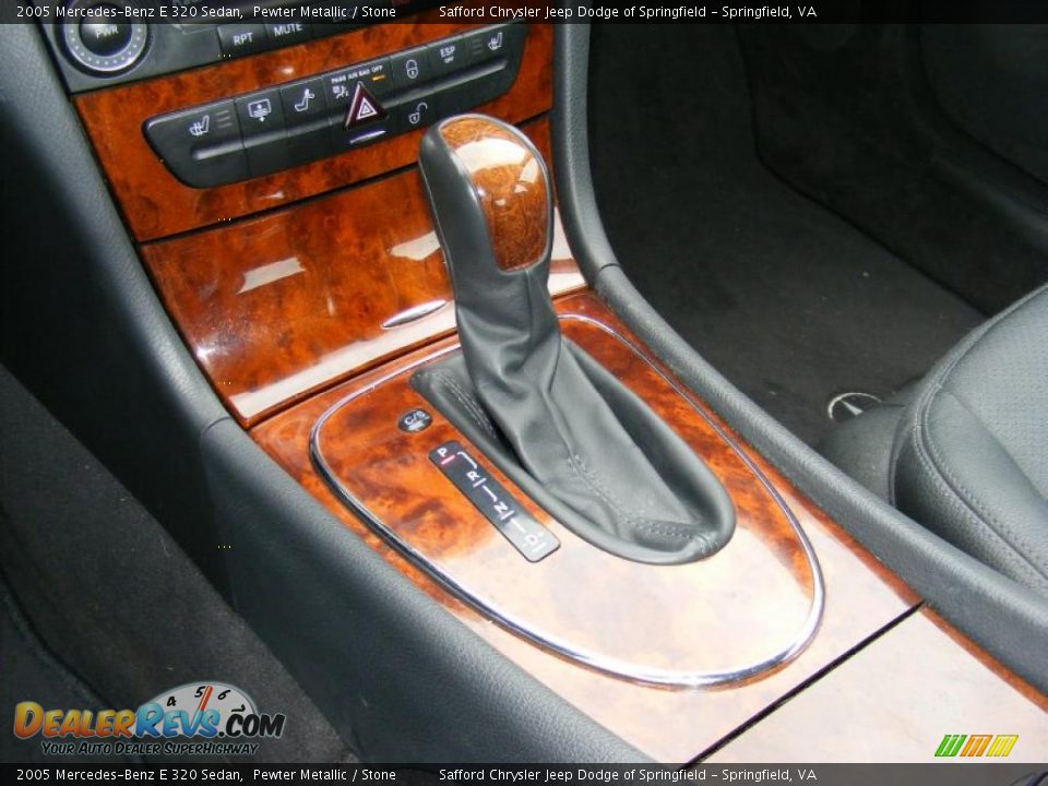 2005 Mercedes-Benz E 320 Sedan Pewter Metallic / Stone Photo #26