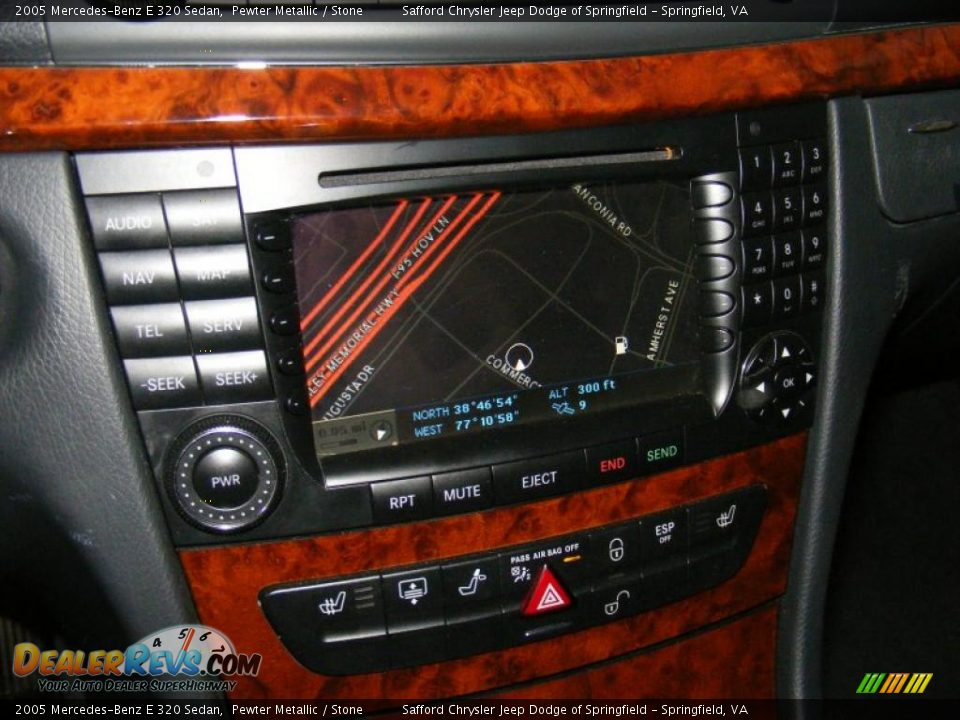 2005 Mercedes-Benz E 320 Sedan Pewter Metallic / Stone Photo #27