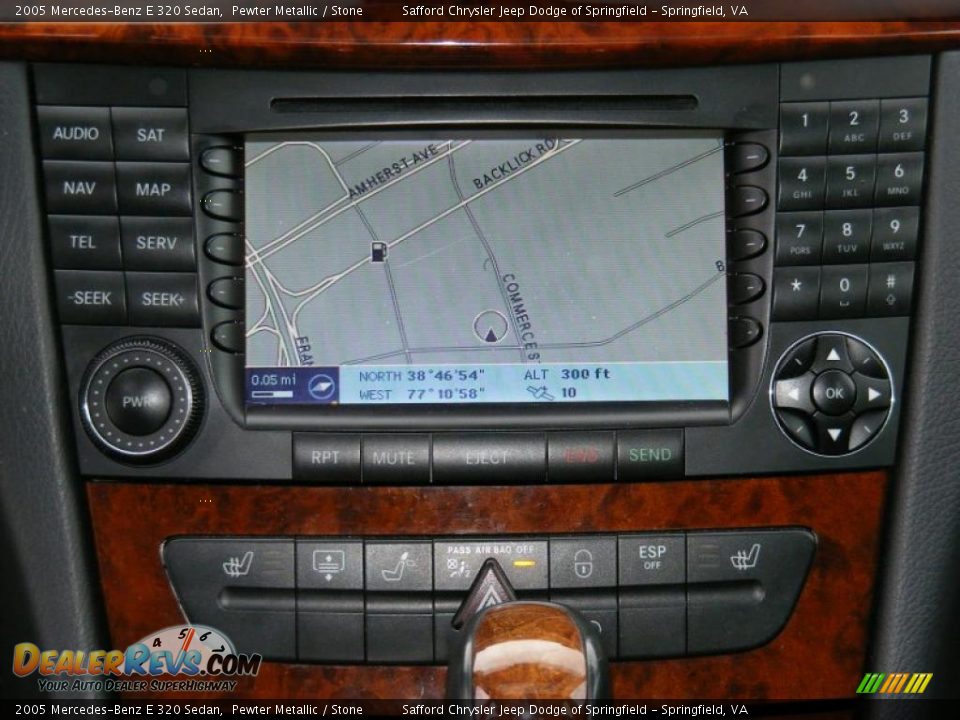 2005 Mercedes-Benz E 320 Sedan Pewter Metallic / Stone Photo #28