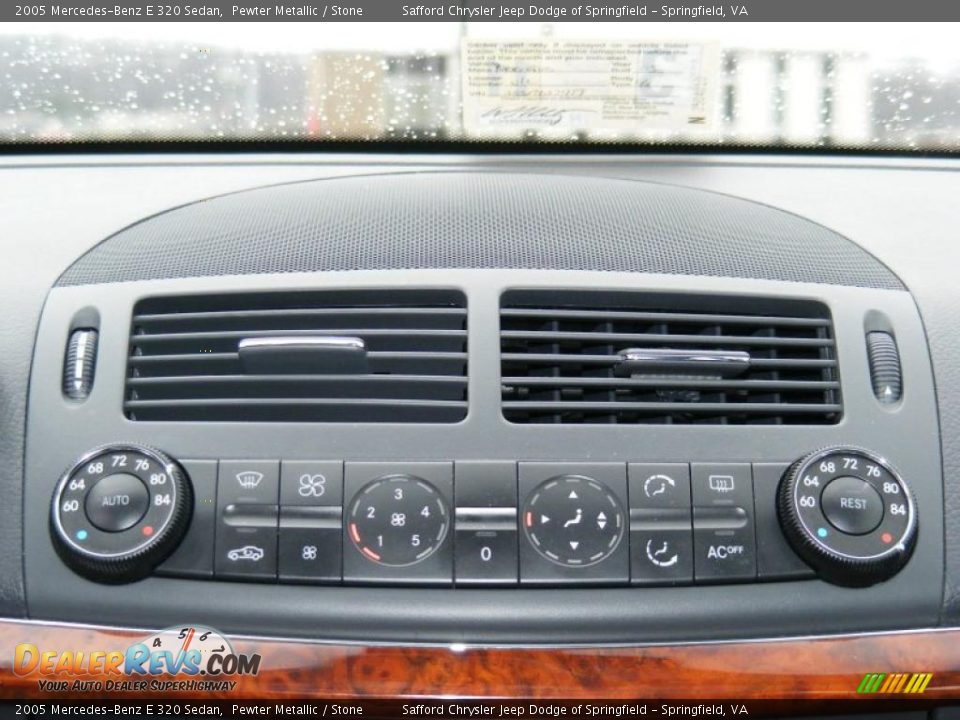 2005 Mercedes-Benz E 320 Sedan Pewter Metallic / Stone Photo #29