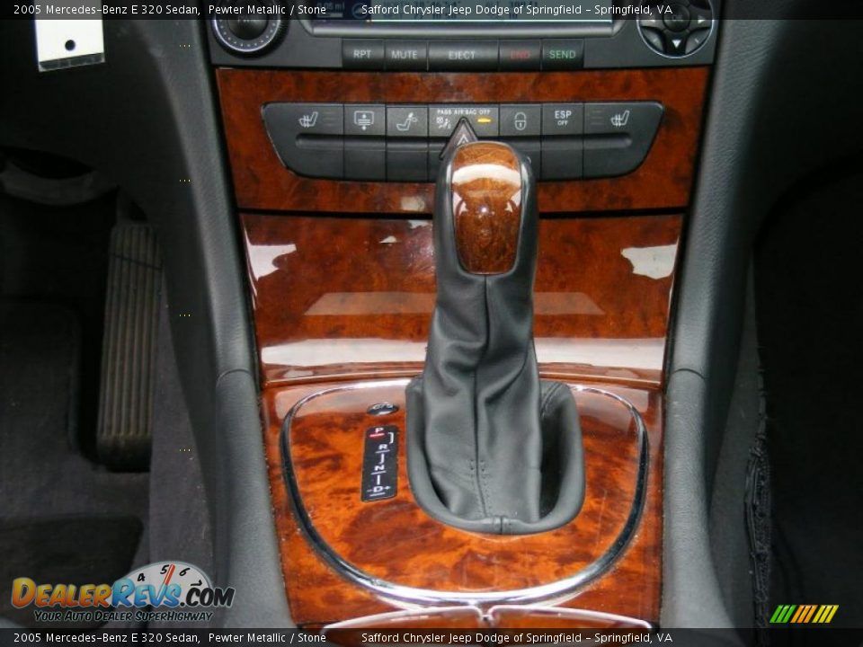 2005 Mercedes-Benz E 320 Sedan Pewter Metallic / Stone Photo #30