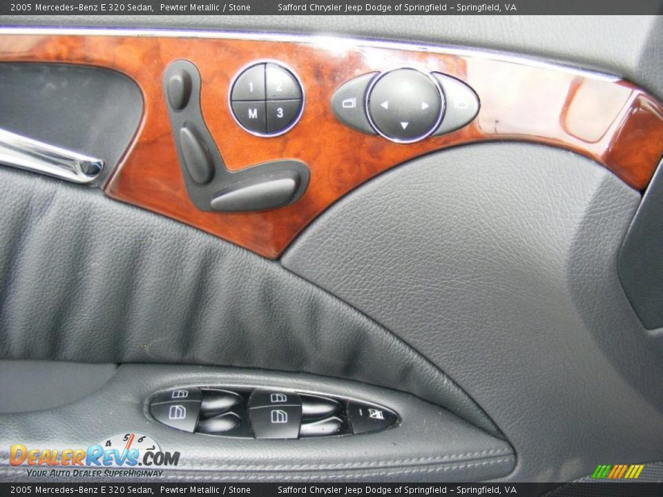 2005 Mercedes-Benz E 320 Sedan Pewter Metallic / Stone Photo #34