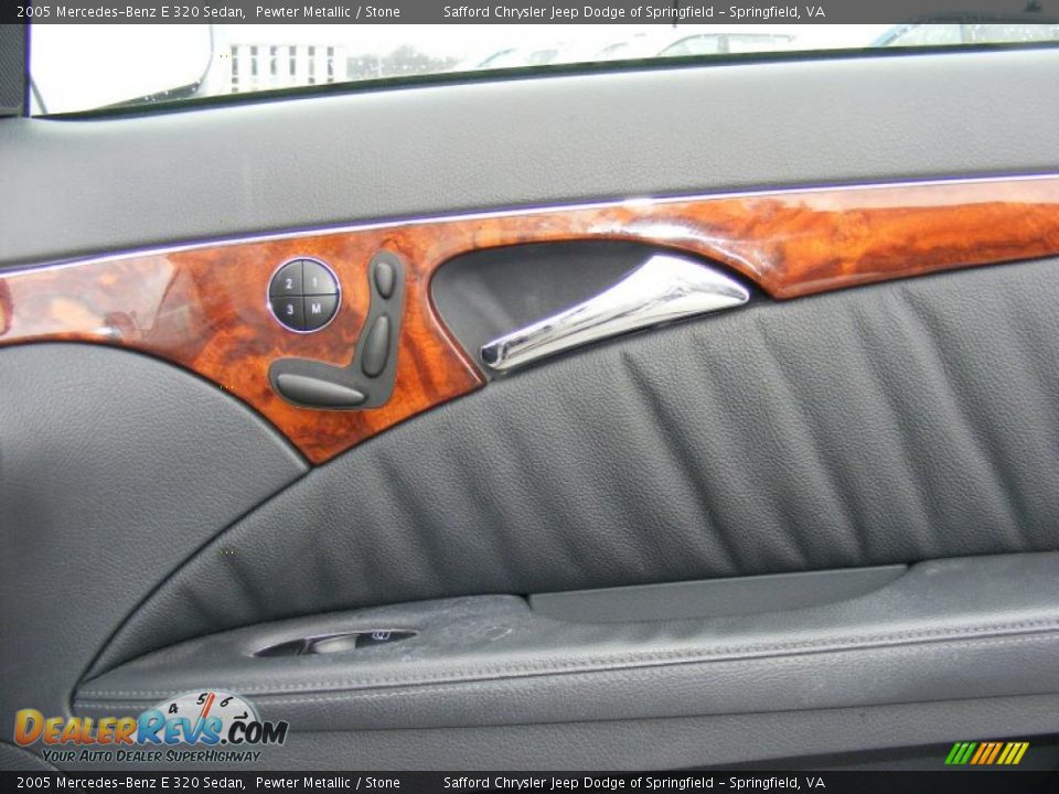 2005 Mercedes-Benz E 320 Sedan Pewter Metallic / Stone Photo #35