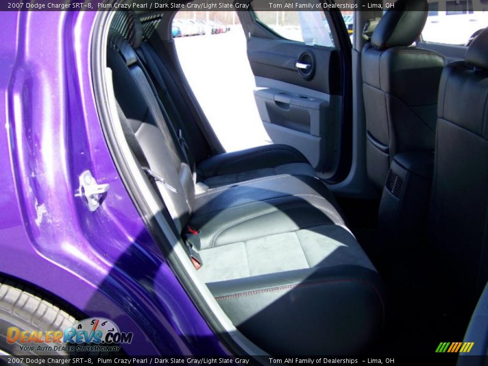 2007 Dodge Charger SRT-8 Plum Crazy Pearl / Dark Slate Gray/Light Slate Gray Photo #23