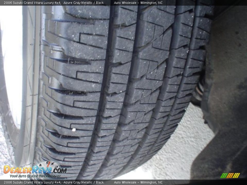 2006 Suzuki Grand Vitara Luxury 4x4 Azure Gray Metallic / Black Photo #5