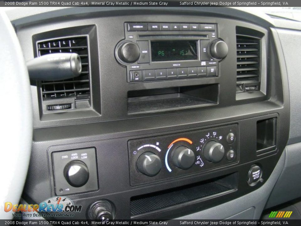 2008 Dodge Ram 1500 TRX4 Quad Cab 4x4 Mineral Gray Metallic / Medium Slate Gray Photo #25