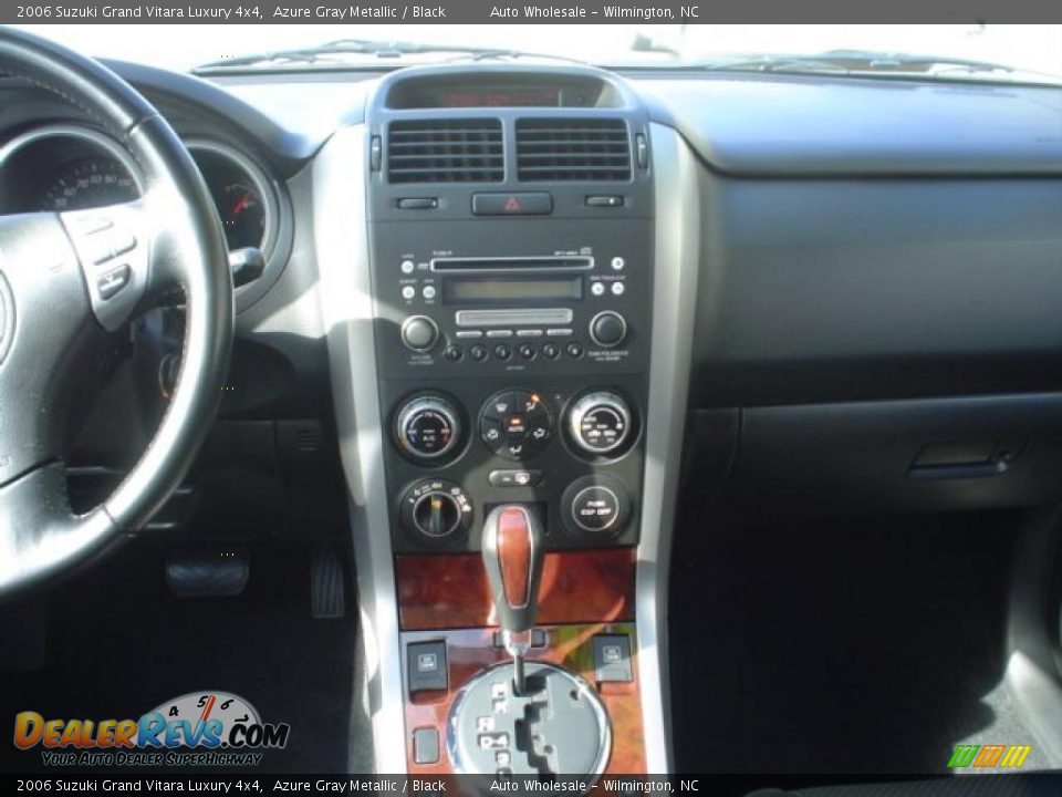 2006 Suzuki Grand Vitara Luxury 4x4 Azure Gray Metallic / Black Photo #8