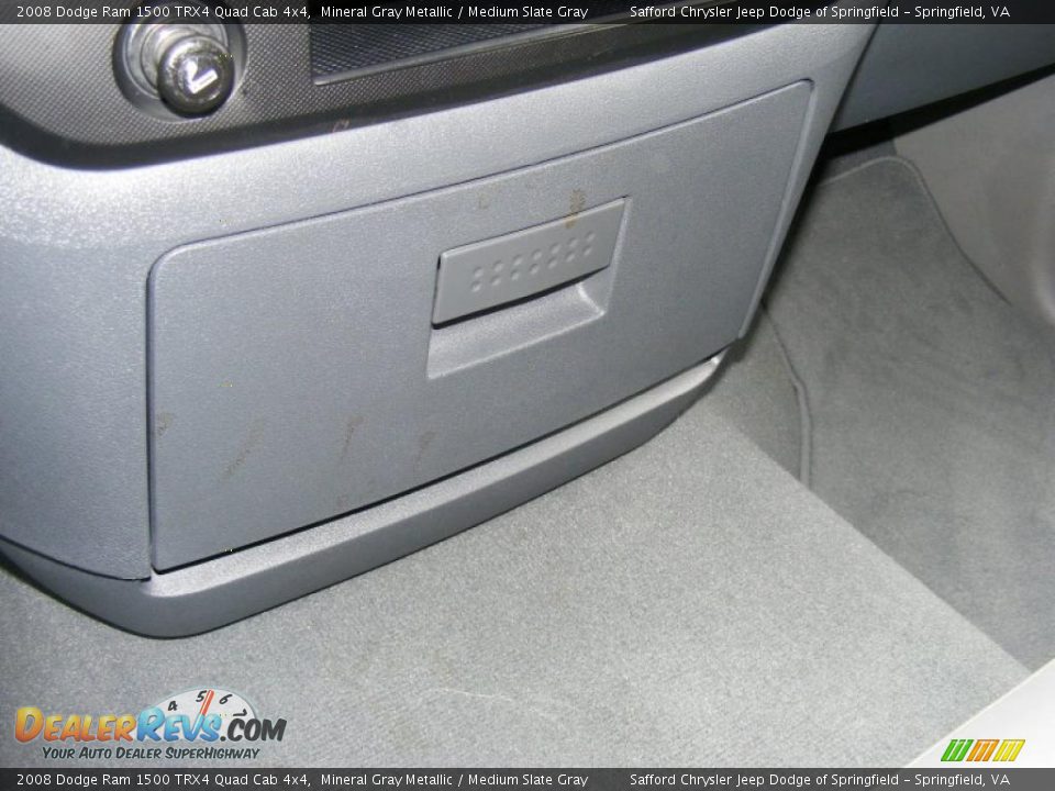 2008 Dodge Ram 1500 TRX4 Quad Cab 4x4 Mineral Gray Metallic / Medium Slate Gray Photo #27