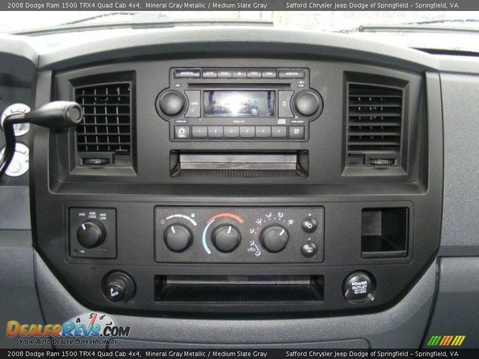 2008 Dodge Ram 1500 TRX4 Quad Cab 4x4 Mineral Gray Metallic / Medium Slate Gray Photo #28