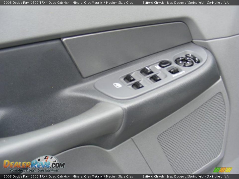 2008 Dodge Ram 1500 TRX4 Quad Cab 4x4 Mineral Gray Metallic / Medium Slate Gray Photo #31