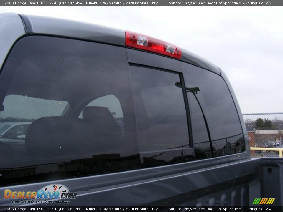 2008 Dodge Ram 1500 TRX4 Quad Cab 4x4 Mineral Gray Metallic / Medium Slate Gray Photo #34