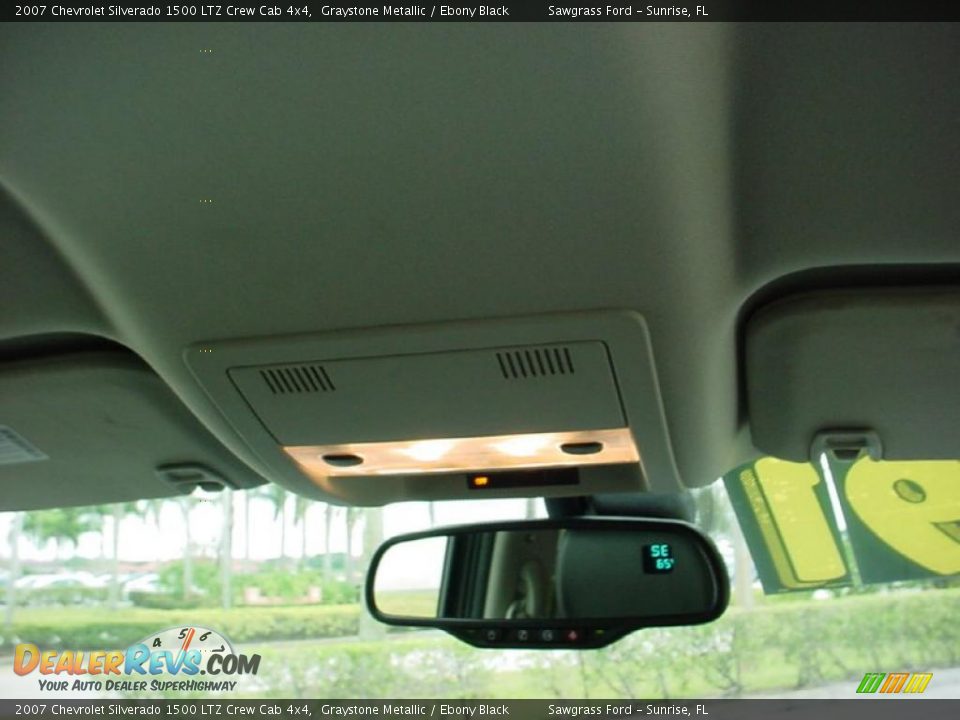 2007 Chevrolet Silverado 1500 LTZ Crew Cab 4x4 Graystone Metallic / Ebony Black Photo #15