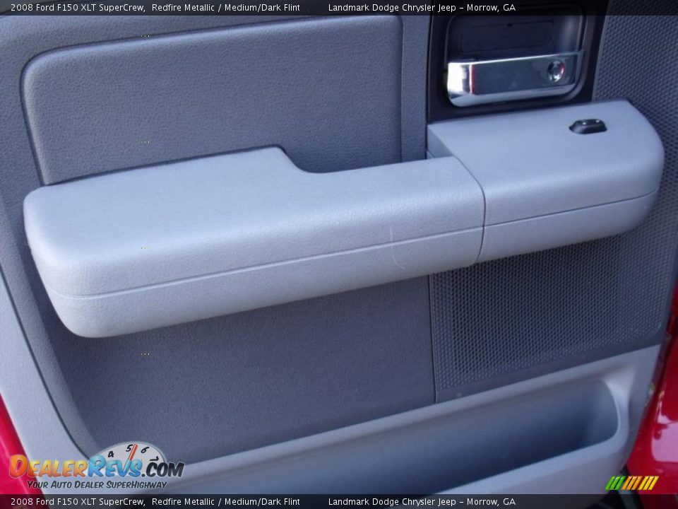 2008 Ford F150 XLT SuperCrew Redfire Metallic / Medium/Dark Flint Photo #15
