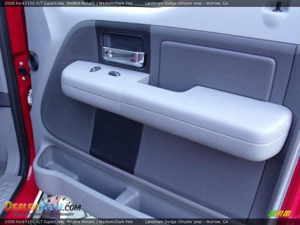 2008 Ford F150 XLT SuperCrew Redfire Metallic / Medium/Dark Flint Photo #19
