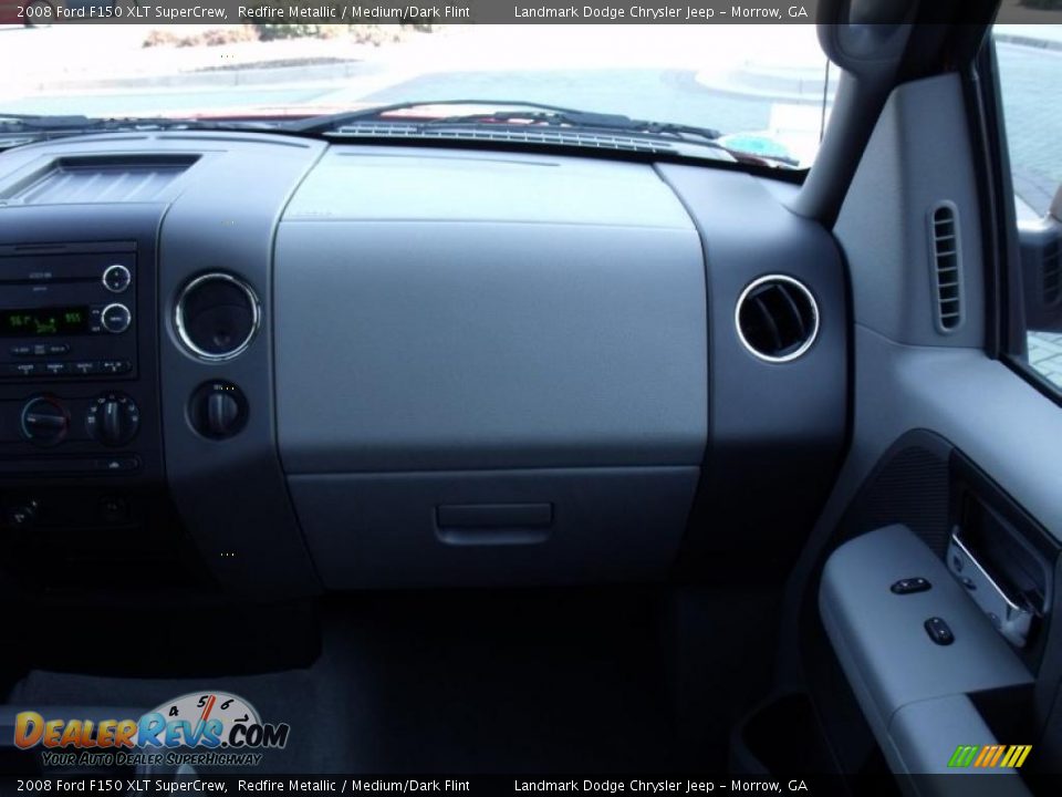 2008 Ford F150 XLT SuperCrew Redfire Metallic / Medium/Dark Flint Photo #20