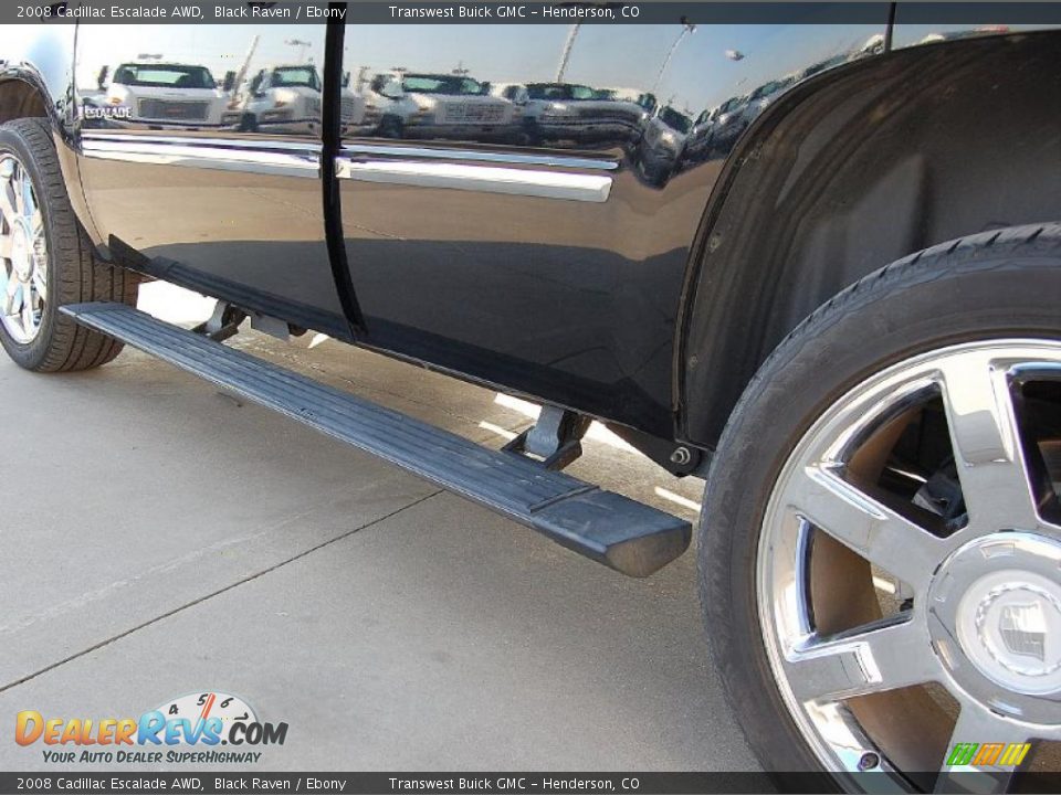 2008 Cadillac Escalade AWD Black Raven / Ebony Photo #7