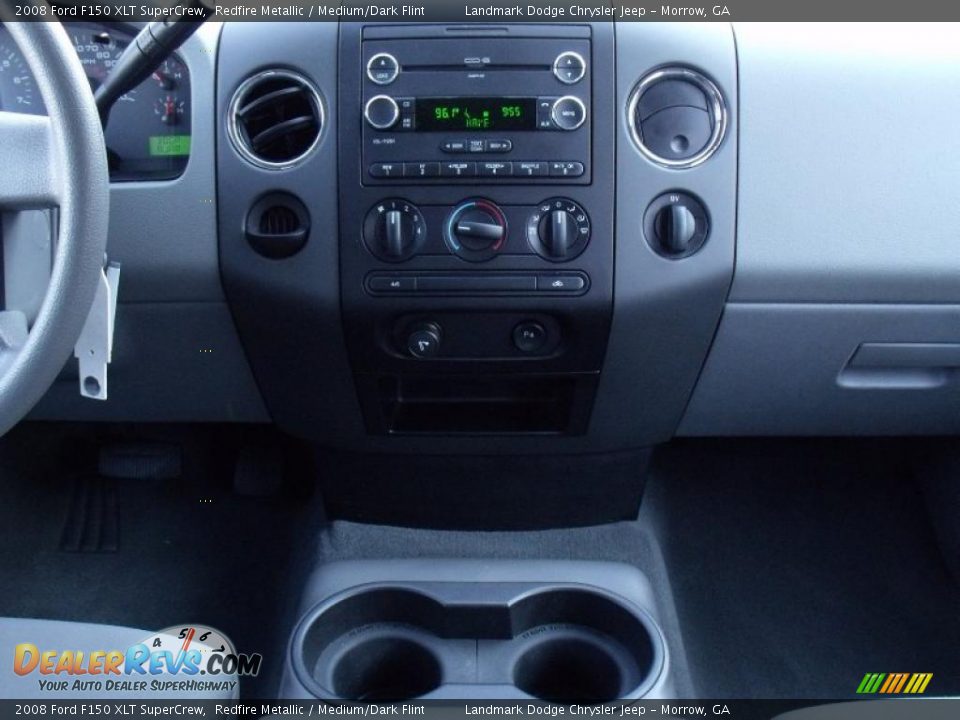 2008 Ford F150 XLT SuperCrew Redfire Metallic / Medium/Dark Flint Photo #21