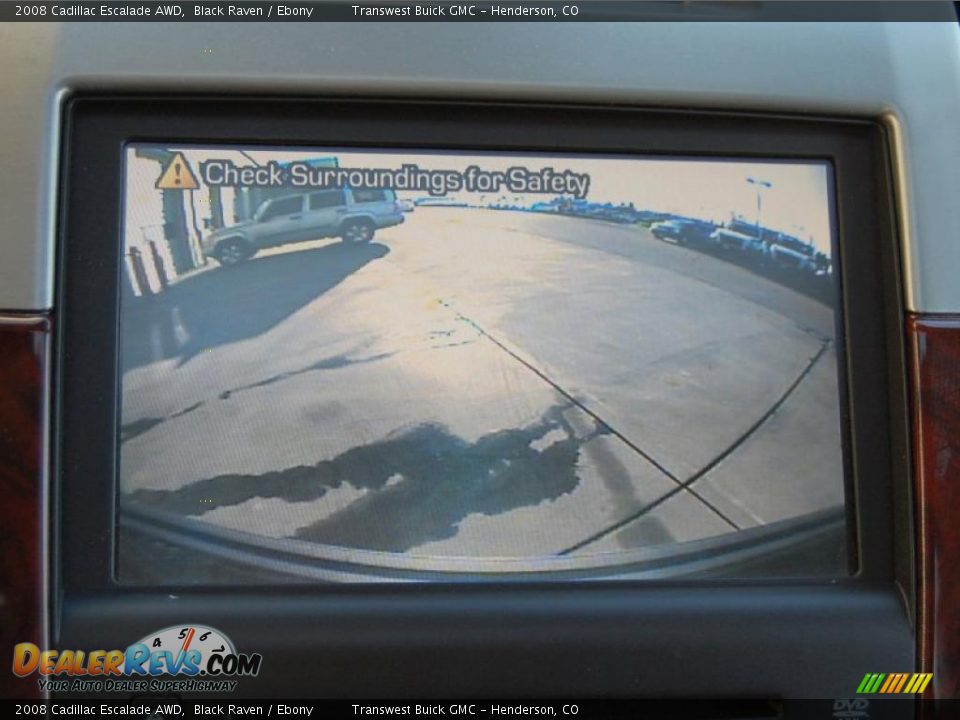2008 Cadillac Escalade AWD Black Raven / Ebony Photo #11