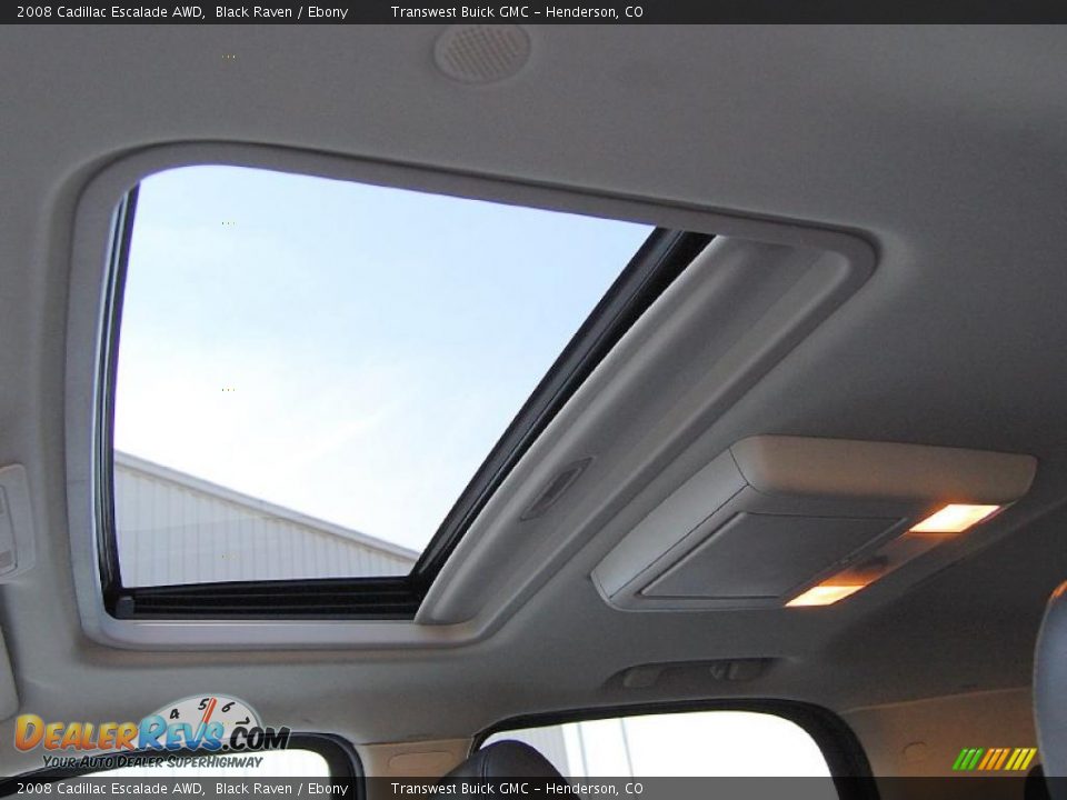 2008 Cadillac Escalade AWD Black Raven / Ebony Photo #12