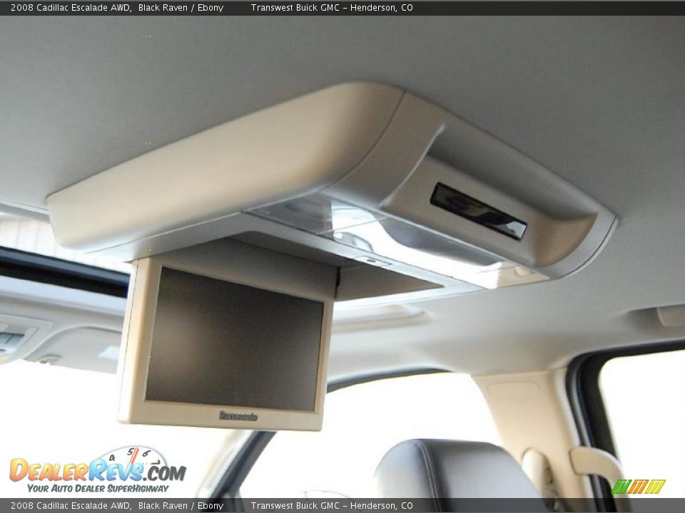 2008 Cadillac Escalade AWD Black Raven / Ebony Photo #13