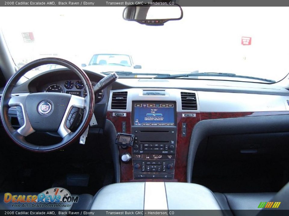 2008 Cadillac Escalade AWD Black Raven / Ebony Photo #20