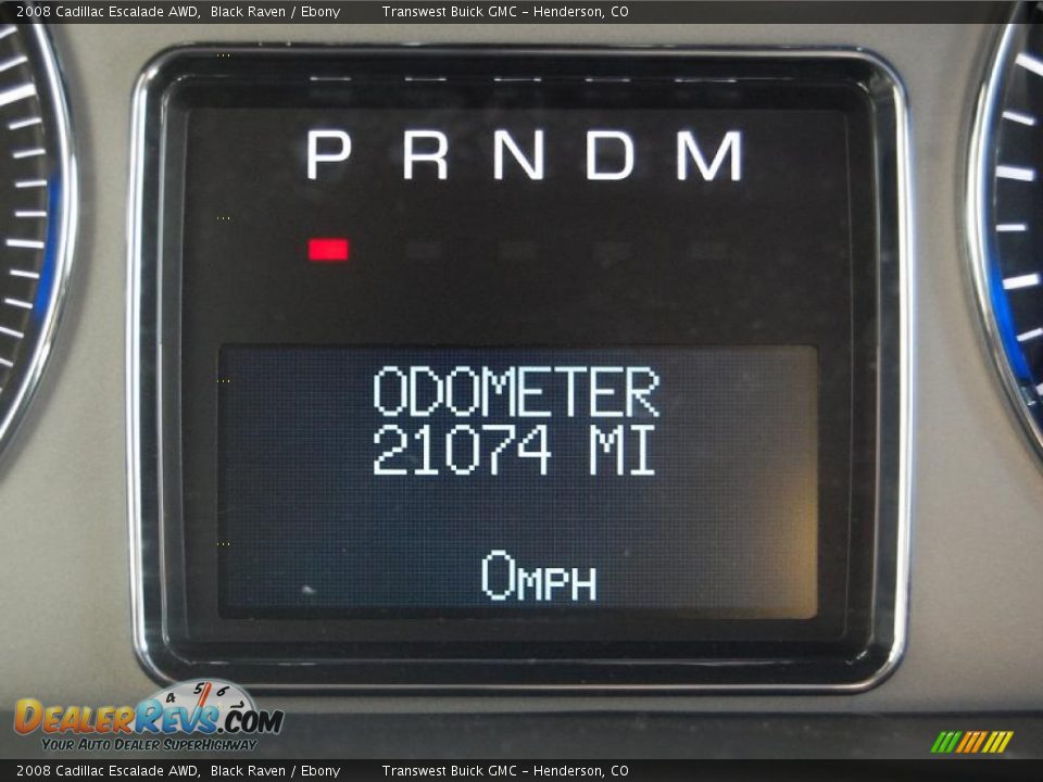 2008 Cadillac Escalade AWD Black Raven / Ebony Photo #22