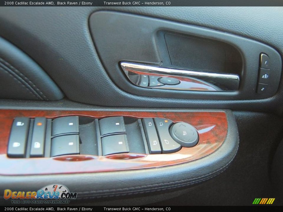 2008 Cadillac Escalade AWD Black Raven / Ebony Photo #24