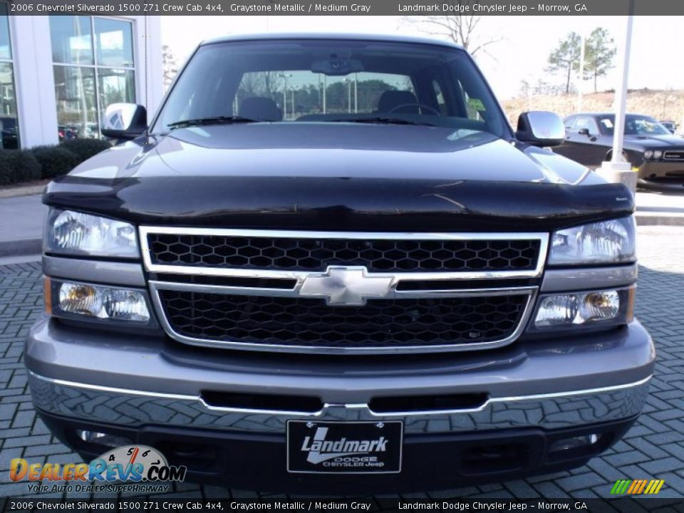 2006 Chevrolet Silverado 1500 Z71 Crew Cab 4x4 Graystone Metallic / Medium Gray Photo #8