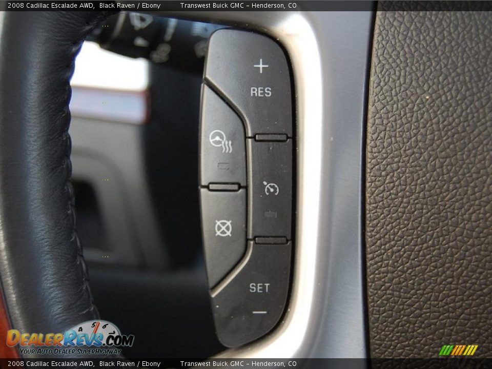 2008 Cadillac Escalade AWD Black Raven / Ebony Photo #27