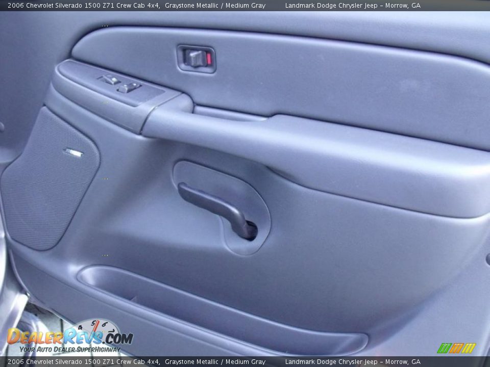 2006 Chevrolet Silverado 1500 Z71 Crew Cab 4x4 Graystone Metallic / Medium Gray Photo #21