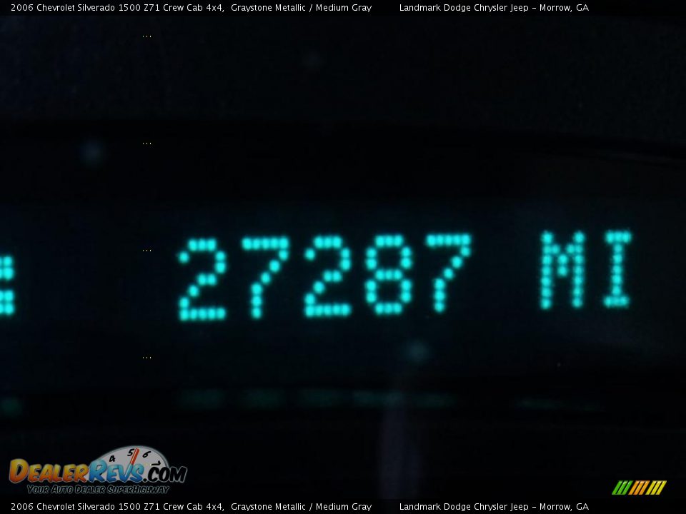 2006 Chevrolet Silverado 1500 Z71 Crew Cab 4x4 Graystone Metallic / Medium Gray Photo #28