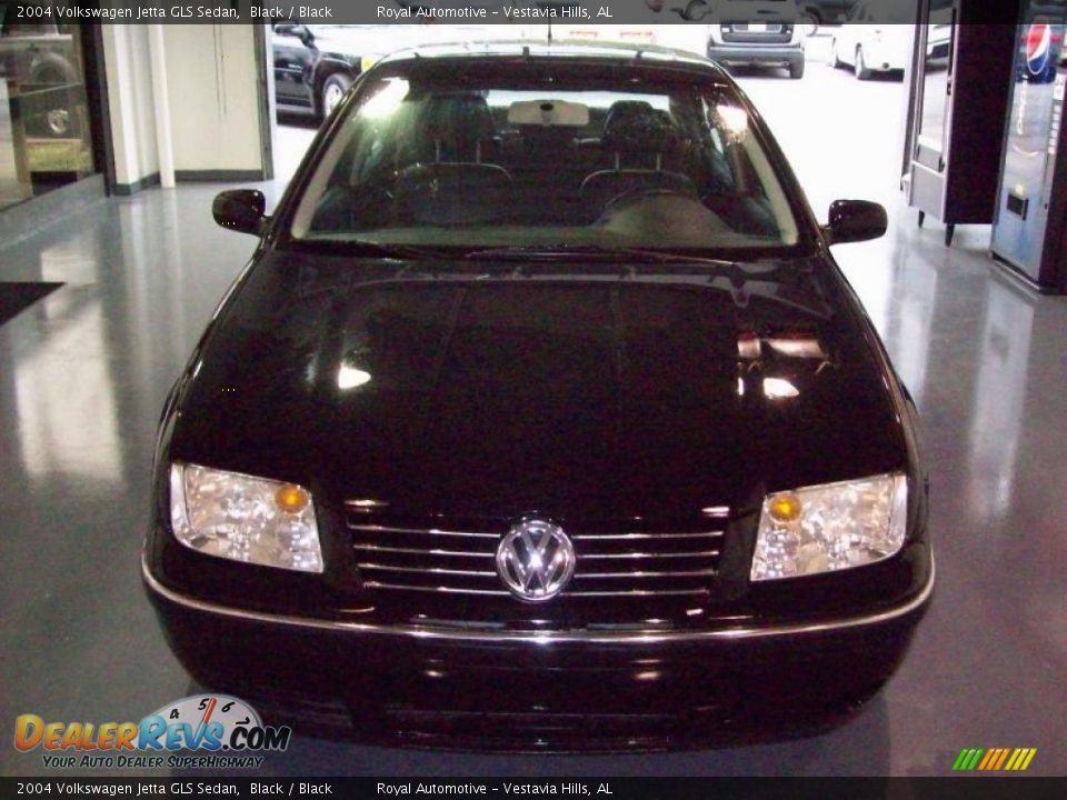 2004 Volkswagen Jetta GLS Sedan Black / Black Photo #2