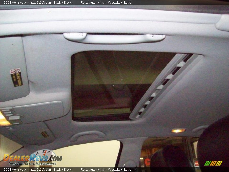 2004 Volkswagen Jetta GLS Sedan Black / Black Photo #18