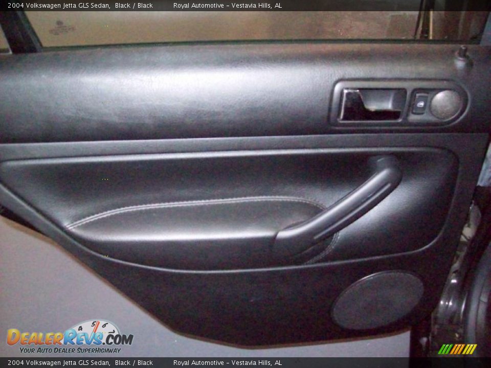 2004 Volkswagen Jetta GLS Sedan Black / Black Photo #19