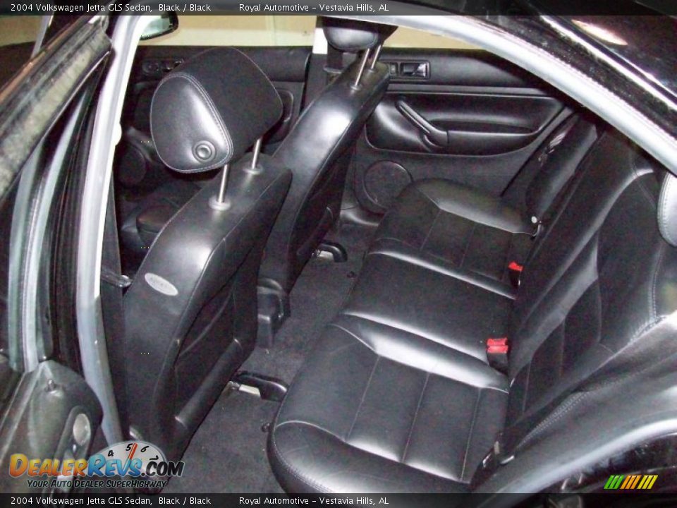 2004 Volkswagen Jetta GLS Sedan Black / Black Photo #20